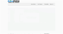Desktop Screenshot of coldpick.com
