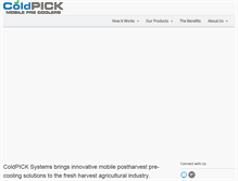 Tablet Screenshot of coldpick.com